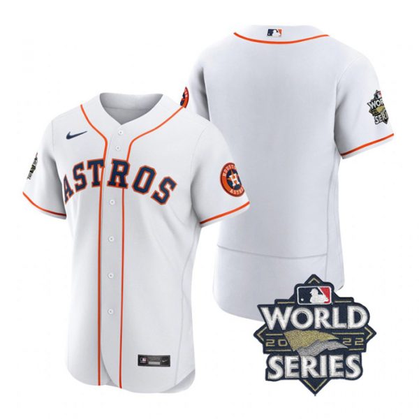Astros Blank White Nike 2022 World Series Flexbase Jersey,We sell and wholesale Astros Blank White Nike 2022 World Series Flexbase Jersey on line form chian!